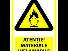 indicator de securitate materiale inflamabile